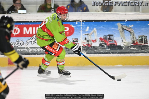 2022-09-24 Valpellice Bulldogs-Hockey Fiemme 08652 Davide Segatel